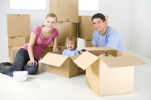 Efficient unpacking in a new home