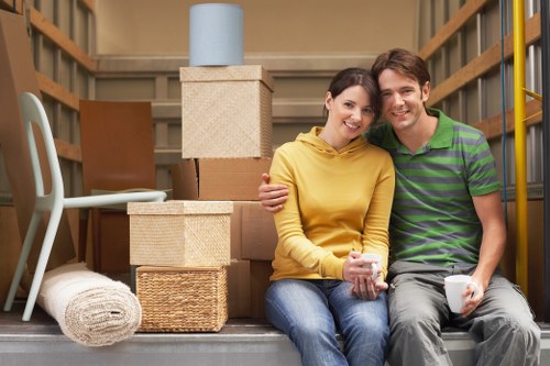 Man with van offering efficient removal services in Poplar