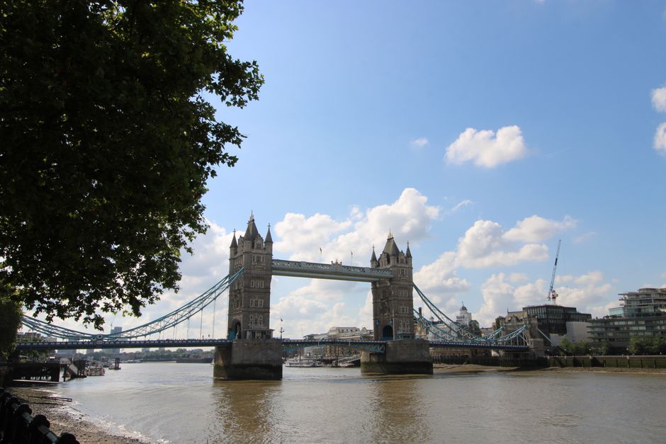 A woman with long black hair, dressed in a grey vest and light-colored blouse, is holding a clipboard with a home insurance policy document attached and pointing at it with a pen, engaging in a discus